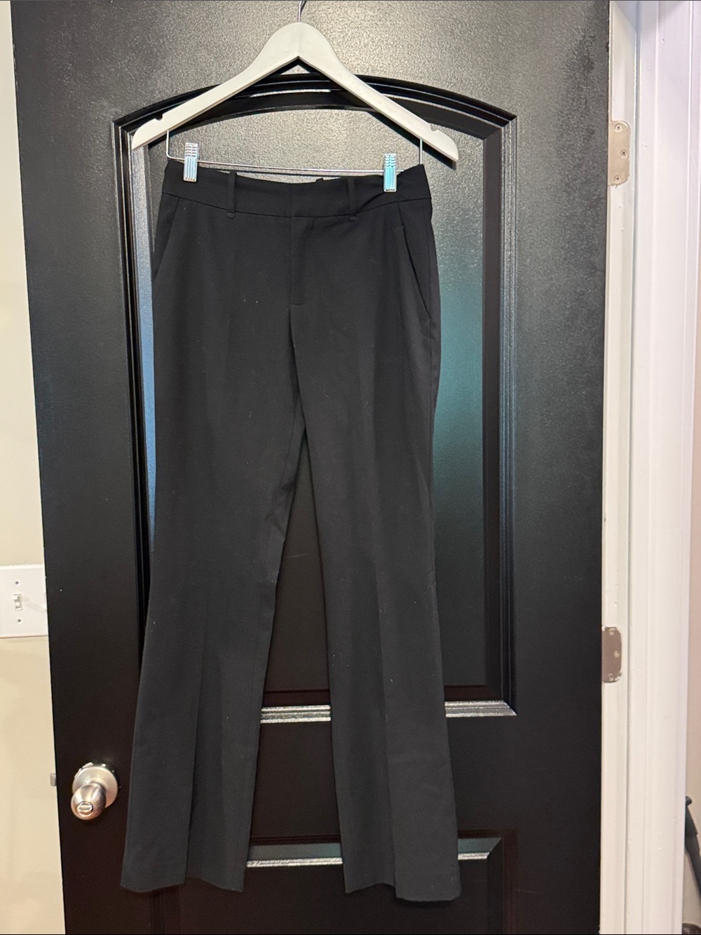 Zara Black Blouse with Button Detail